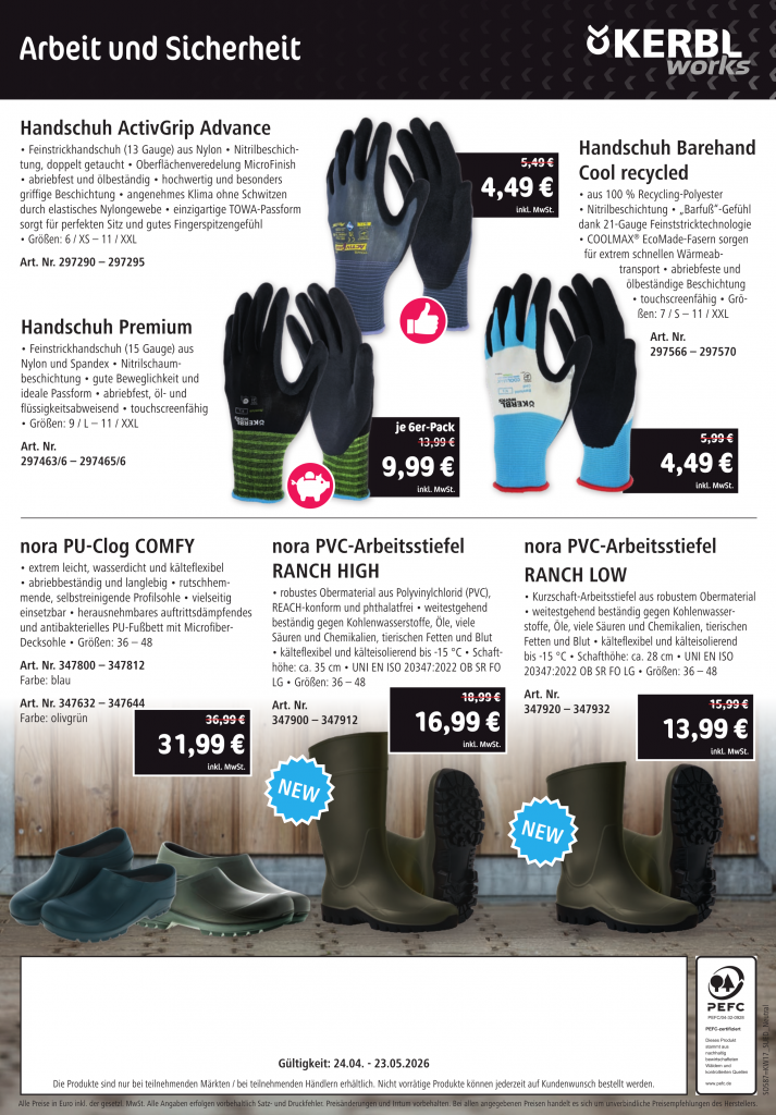 Kerbl Frühlingsaktion 2026